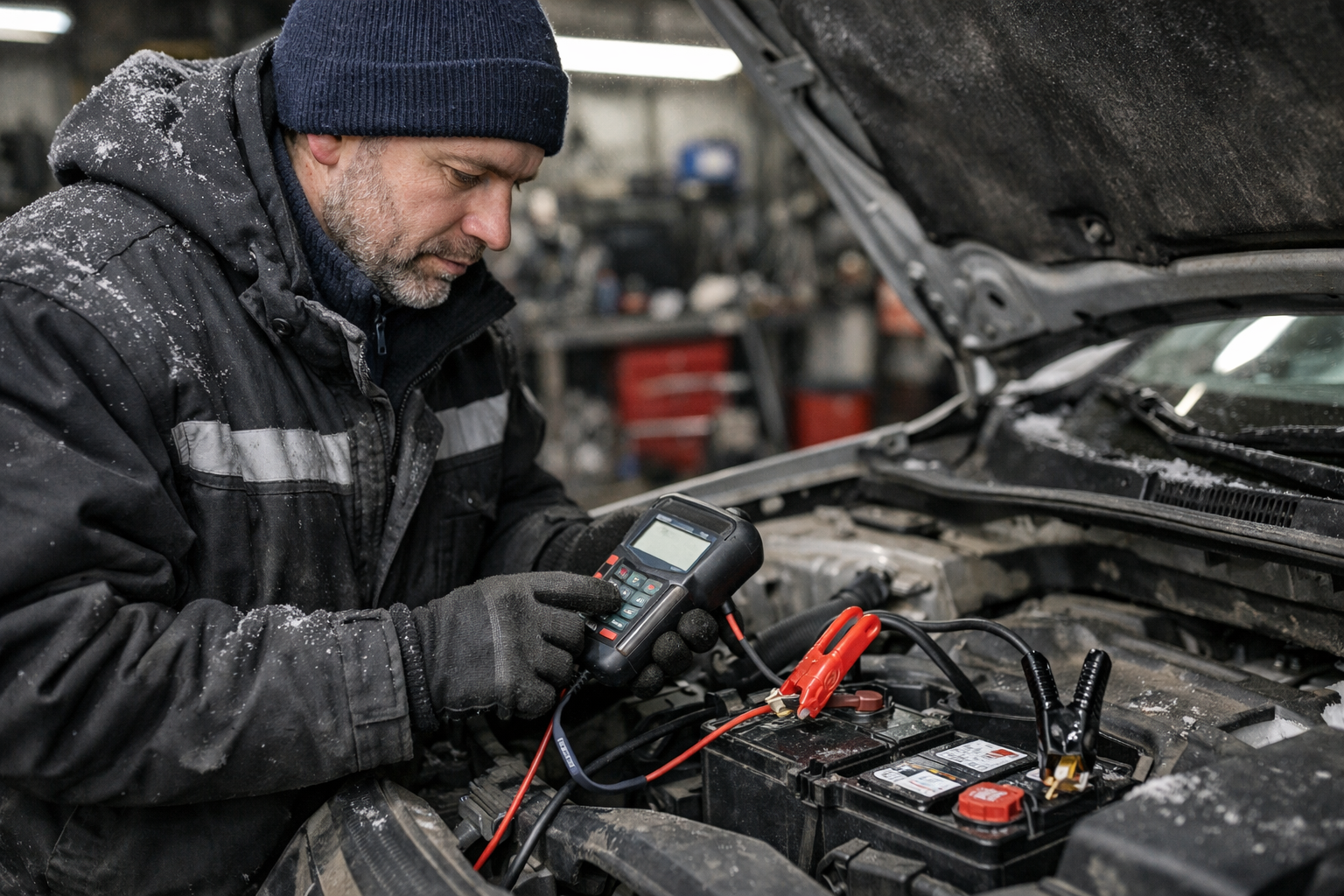 Remplacement de batterie à Evere — SD Motors