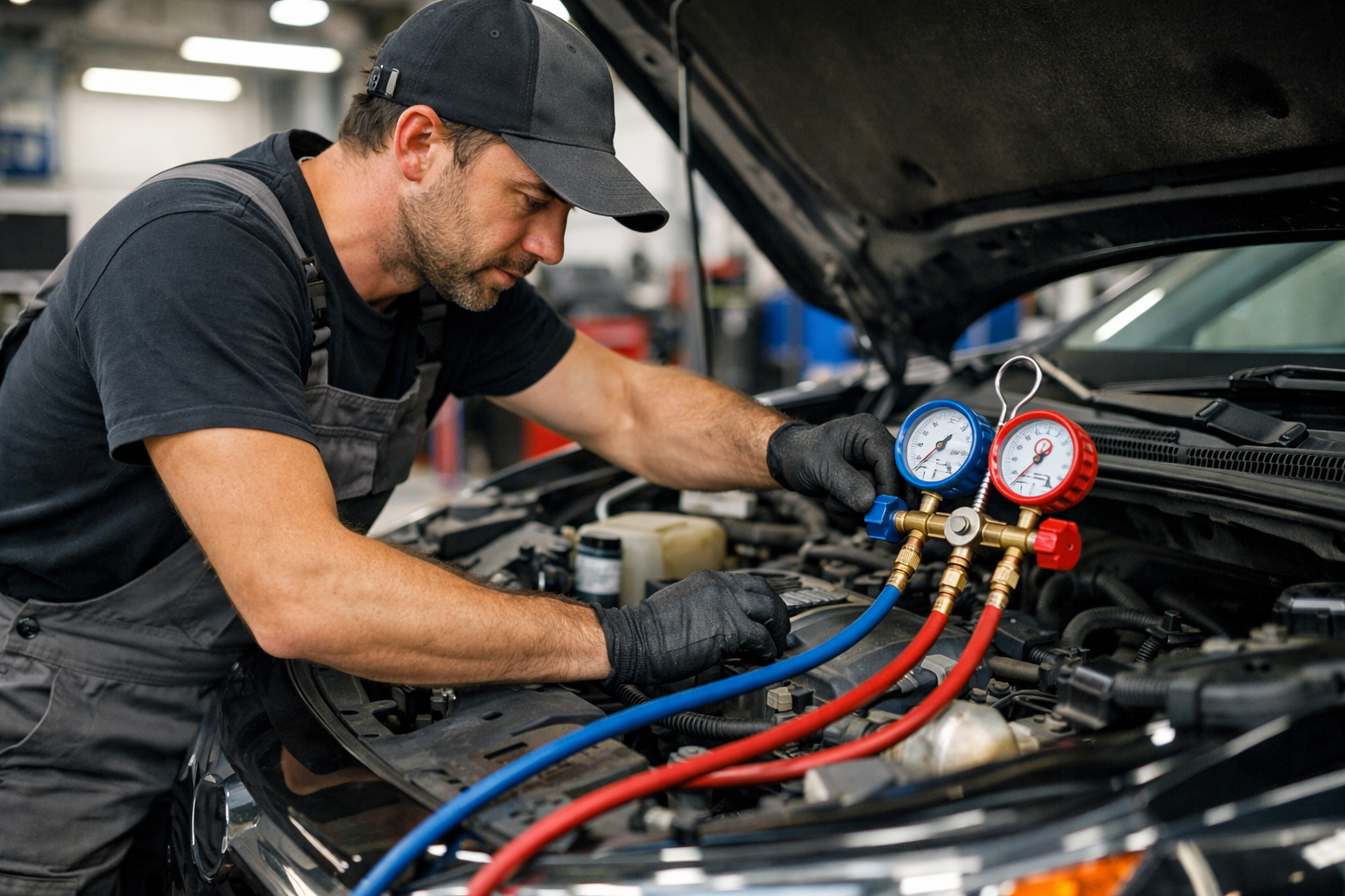 Recharge et réparation climatisation auto à Evere — SD Motors